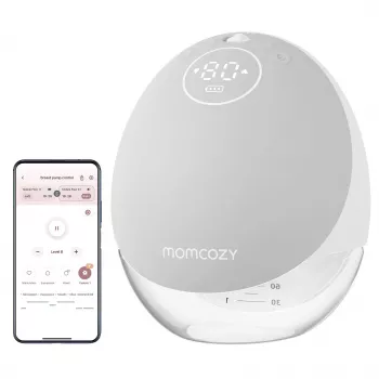 Pientraukis Momcozy M9 vienas pilkas