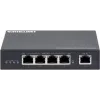 Intellinet 4 prievadų Gigabit Ultra PoE plėstuvas, prideda iki 100 m prie PoE nuotolio, 90 W PoE galios biudžetas, keturi PSE prievadai su iki 30 W išėjimu, atitinka IEEE 802.3bt/at/af, metalinis korpusas