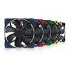 140 mm Noctua NF-A14 PWM chromax.Juoda.swap korpuso ventiliatorius, 12V, 300–1500 RPM, PWM, 140.2 m³/h, 24.6 dB