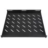 Stovo lentyna Extralink FIXED SHELF FOR 800MM DEPTH CABINET 19 col. 500MMX1U JUODA