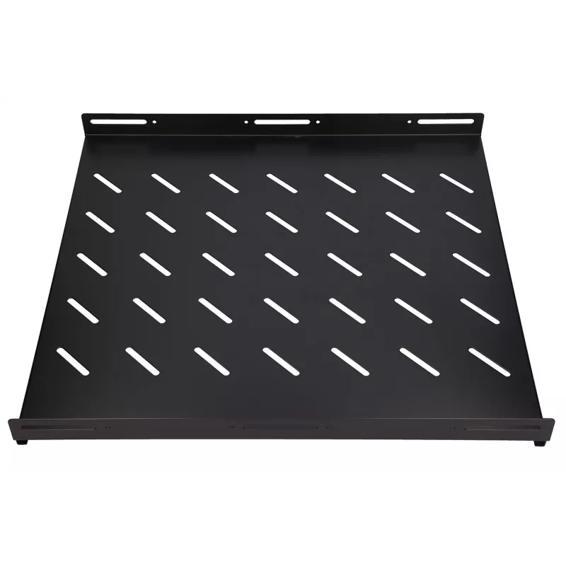 Stovo lentyna Extralink FIXED SHELF FOR 800MM DEPTH CABINET 19 col. 500MMX1U JUODA
