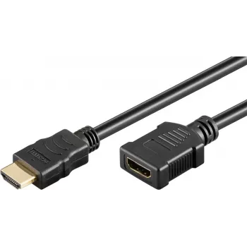 HDMI laidas Goobay 76270 1,5 m HDMI A tipo kištukas į lizdą 48 Gbit/s