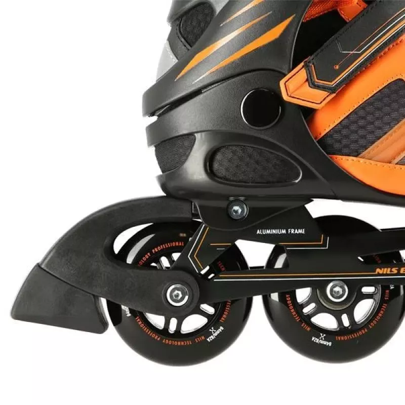 Inline Skates Nils Extreme NA14112 Juoda-Oranžinė SIZE. 41