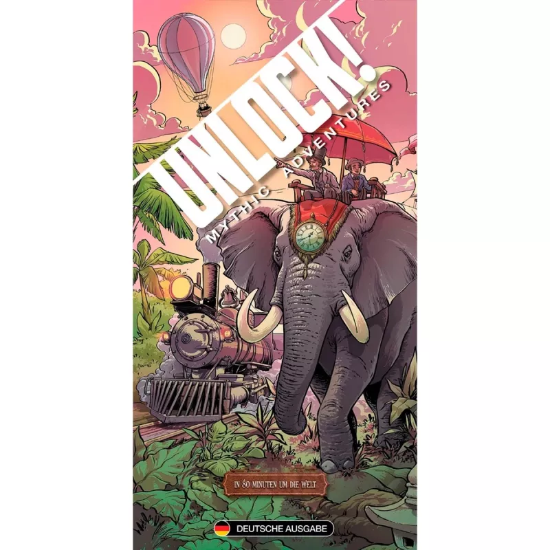 Unlock In 80 Minuten um the world, kortų žaidimas