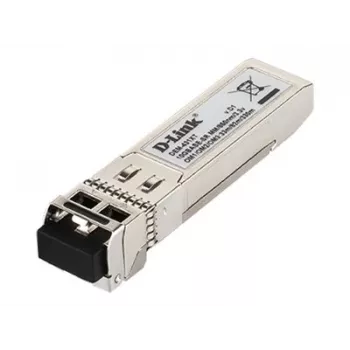 D-Link 10GBase-SR SFP+ siųstuvas-imtuvas, 80/300 m, šviesolaidis, 10000 Mbit/s, SFP+, LC, 50/125, 62.5/125 µm, SR