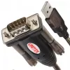 UNITEK Y-105A serijinis laidas juodas 1,5 m USB Type-A DB-9