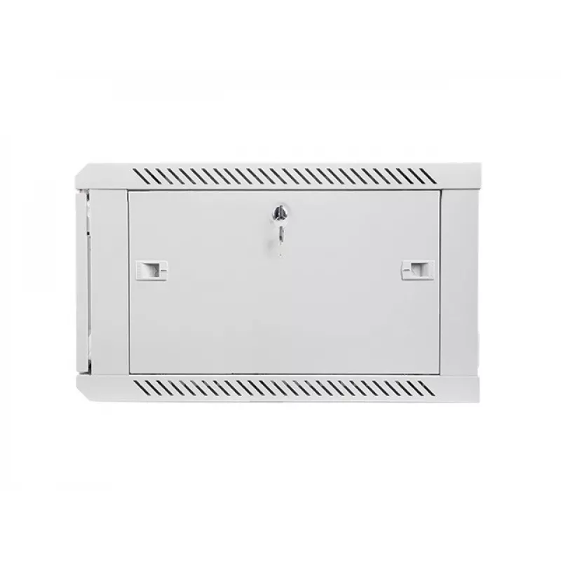 Lanberg sieninis montavimo stovo korpusas 19'' 6U 600x600mm pilkas (stiklinės durys)