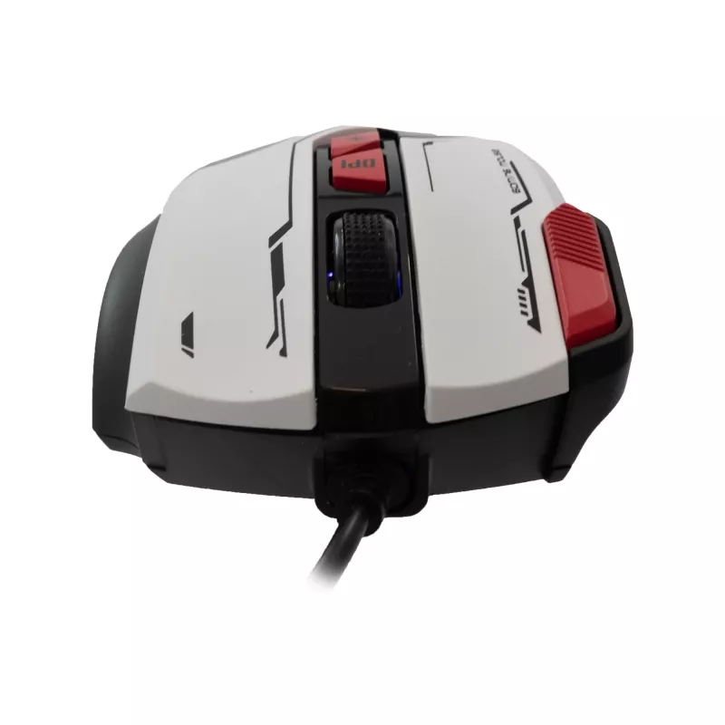 Pelė Baracuda BGM-042 MANTA White USB