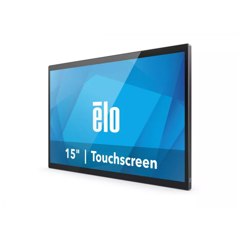 Elo 1504LS, 38,1 cm (15''), projekcinis talpinis, 10 lietimo taškų, Full HD, USB-C, rinkinys, pilkas jutiklinis monitorius, Ekrano įstrižainė: 38,1 cm (15''), projekcinis talpinis, 10 lietimo taškų, 1920x1080 pikselių,