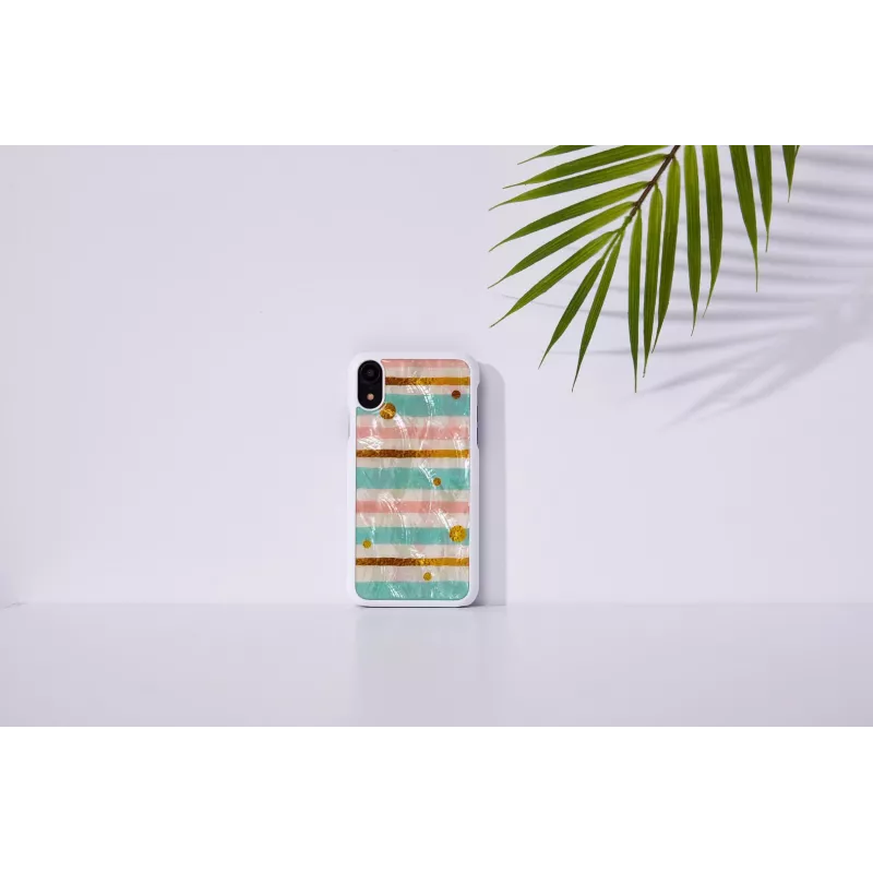 iKins telefono dėklas, skirtas iPhone XR — mėtų juodos spalvos apsauginis dangtelis