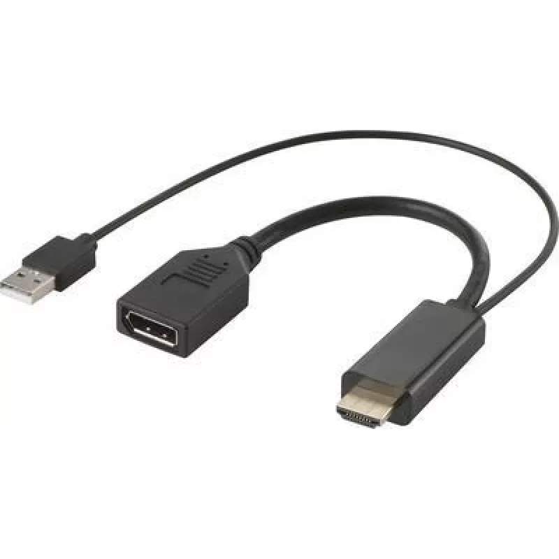 RF-4777274 HDMI keitiklis [2x HDMI kištukas USB 2.0 lizdas A - 1x DisplayPort (RF-4777274)