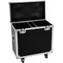 Roadinger Flightcase TMH-S200 2x — apsauginis transportavimo dėklas garso įrangai