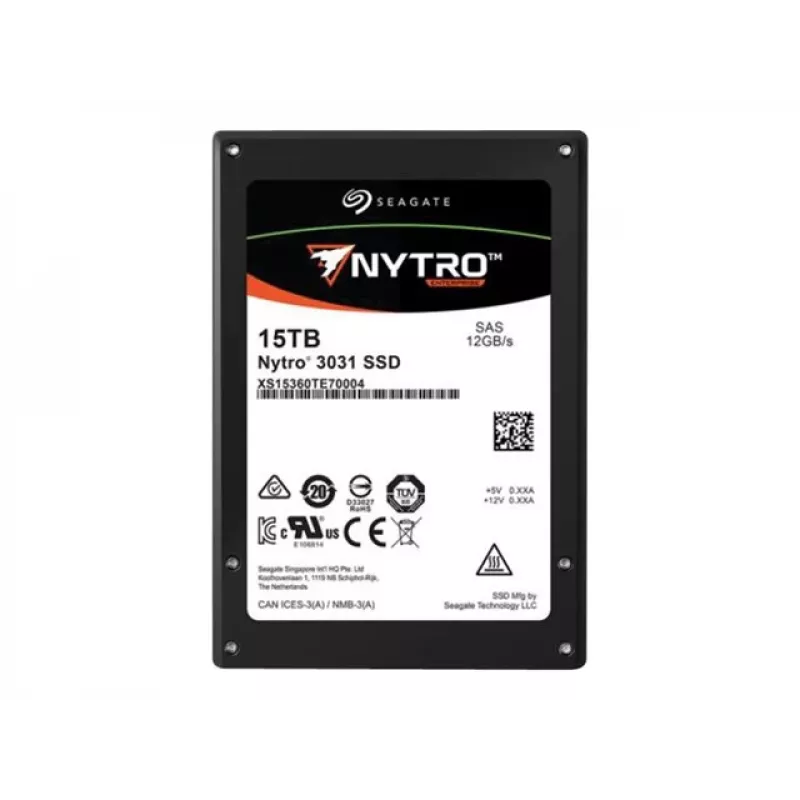 Seagate Enterprise XS15360TE70014 vidinis kietojo kūno diskas 15 TB 2,5 col. SAS 3D eTLC
