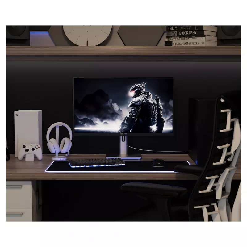 JAPANNEXT JN-I270WQHD300F-HSP kompiuterio monitorius 68,6 cm (27 colių) 2560 x 1440 pikselių Wide Quad HD LED pilkas