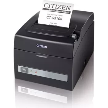POS printeris Citizen CT-S310-II — Tiesioginė terminė 203 x 203 DPI, 160 mm/s, 80/58 mm, laidinis, juodas