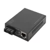 Digitus Gigabit PoE medijos keitiklis, RJ45 / SC, SM, PSE