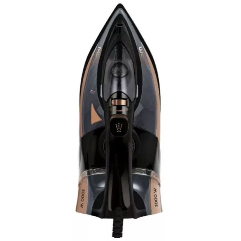 Garinis lygintuvas MPM MZE-24/C — 3000 W, keraminis padas, 0,3 l vandens bakelis, 190 g/min garo srautas