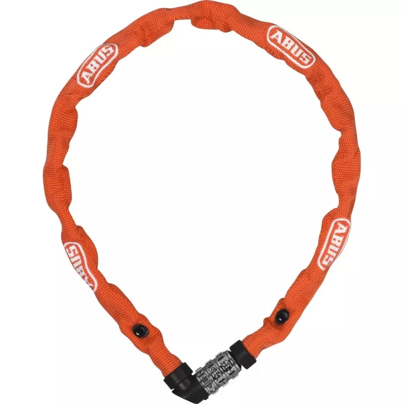 Grandinės spyna ABUS 57657 oranžinė 1100 mm plienas 330 g