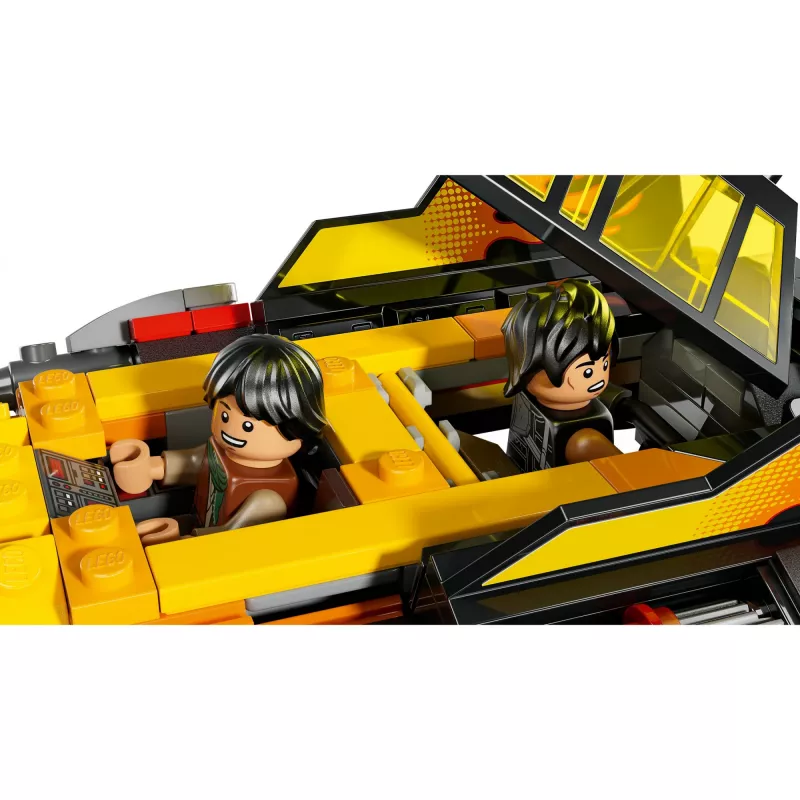 LEGO Star Wars Flame Speeder 75414 sniego transporto priemonės rinkinys — 349 dalys, 3 minifigūrėlės, amžius 7+