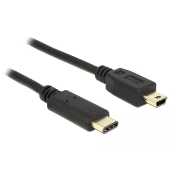 USB laidas DeLOCK 2m USB2.0-C Mini-USB B 83336