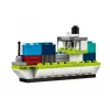 LEGO Classic kūrybinės transporto priemonės – spalvingų automobilių modelių rinkinys su policijos automobilio žaislu ir 11023 klasikine žalia pagrindo plokšte 32x32, skirta pievos statybai