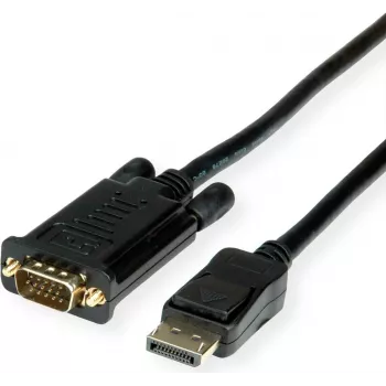 Value 11.99.5801 DisplayPort kabelis 1,5 m VGA (D-Sub) juodas (11.99.5801)