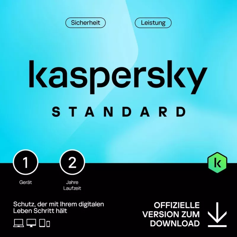 Kaspersky Standard – 1 įrenginiui, 2 metai – ESD atsisiuntimas