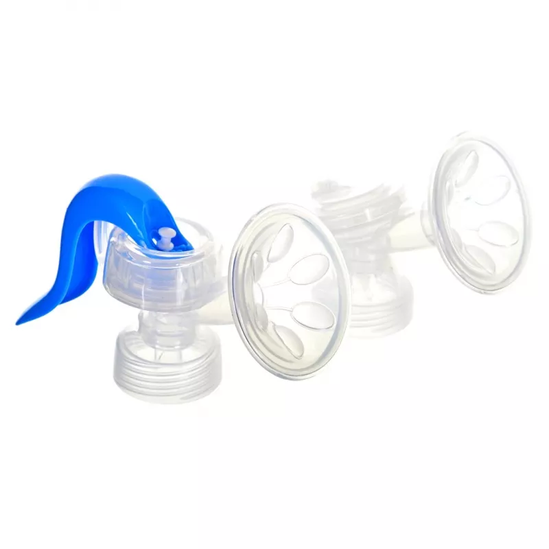 Krūties siurblys ESPERANZA ECM003B elektroninis 150 ml, integruotas ekranas, mėlynas/baltas, 100–240V AC