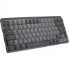 LOGITECH MX Mechanical Mini Minimalistinė belaidė apšviesta klaviatūra - GRAFITINĖ - (JAV) TARPTAUTINĖ - 2,4GHZ/BT - N/A - EMEA - CLICKY