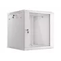 Lanberg sieninė montavimo spinta 19'' 12U 600x600 mm pilka (stiklinės durys)