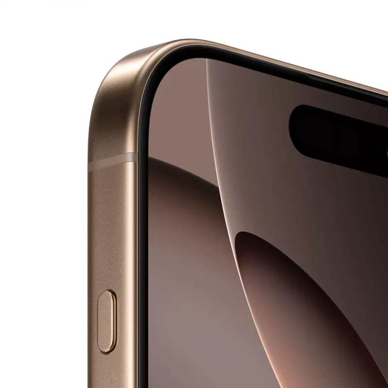 Išmanusis telefonas Apple iPhone 16 Pro 6,3 colio 512GB, A18 Pro, 48MP, Dual SIM, IP68, Smėlio spalvos