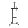 SBOX ant grindų stovintis laikiklis FS-401-2 37–70 colių ekranams, keliamoji galia 45 kg, plokštė 600×400 mm
