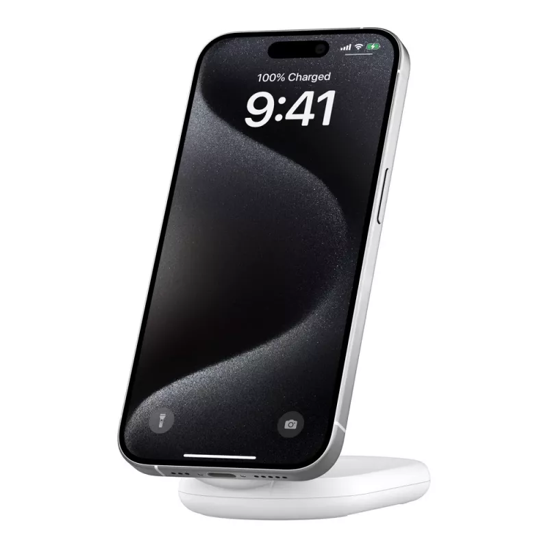 Belkin BoostCharge Ausinės, Išmanusis telefonas Balta USB Belaidis įkrovimas Greitasis įkrovimas Vidinis