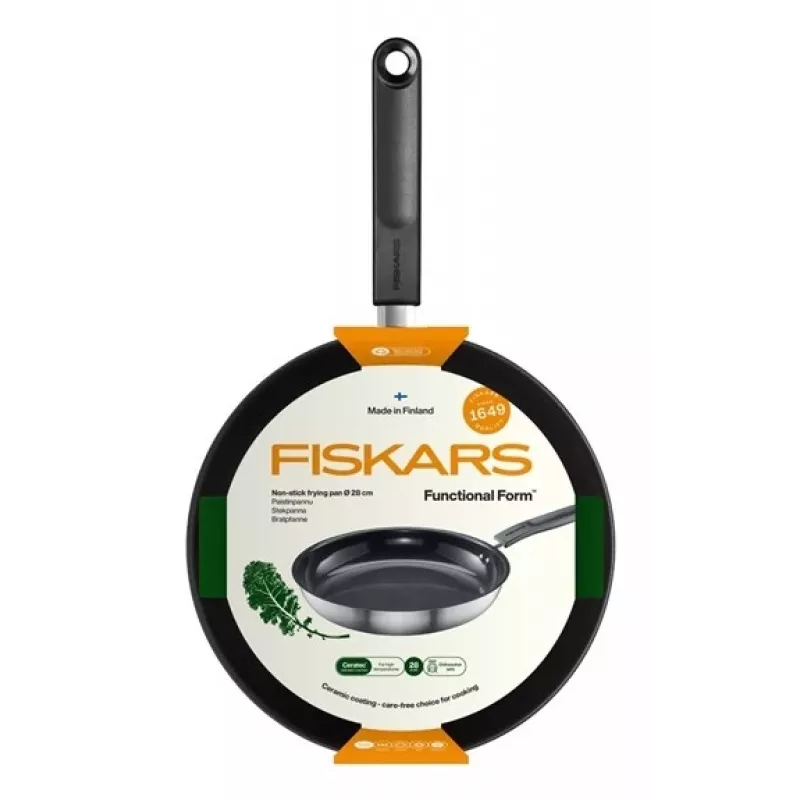 Fiskars 1072312 Functional Form keptuvė 280 mm Gurmaniška keptuvė Apvali