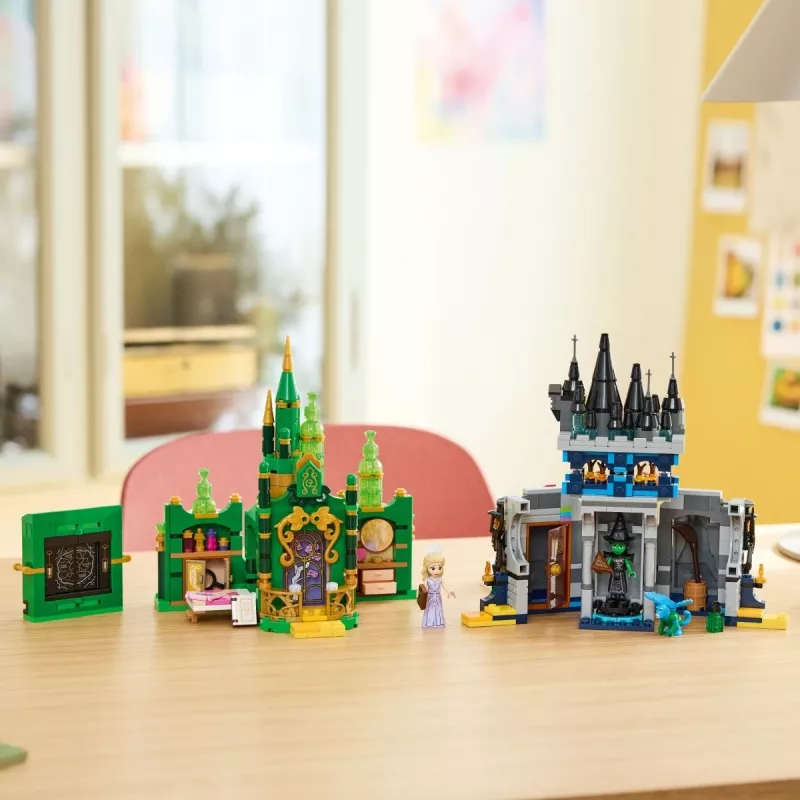 LEGO statymo rinkinys Wicked 75689 — Smaragdinis miestas ir Kiamo Ko pilies pjesė