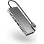 ALOGIC ULDPLSV2-SGR nešiojamojo kompiuterio prijungimo stotelė ir prievadų daugiklis laidinis USB 3.2 Gen 1 (3.1 Gen 1) Type-C juoda - pilka (ULDPLSV2-SGR)