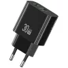 usams Įkroviklis USA001631 30W su 1x USB-C ir 1x USB-A greitas įkrovimas