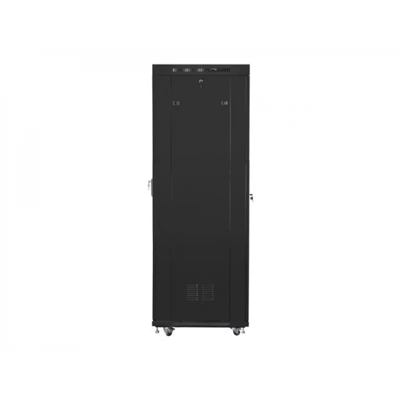 Laisvai pastatoma spinta LANBERG 42U FF01-6842-12BL 600×800×2127,5 mm, 1200 kg, IP20, raktinis užraktas, ratukai