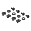 Kabelių bėgelis DeLOCK 66884 juodas 180mm plotis 482mm gylis 90mm aukštis