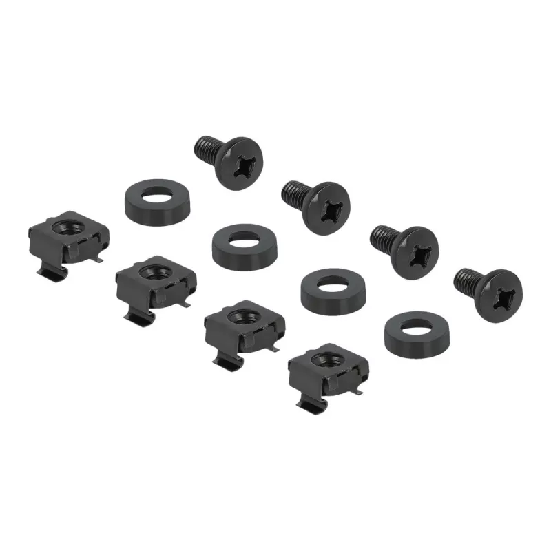 Kabelių bėgelis DeLOCK 66884 juodas 180mm plotis 482mm gylis 90mm aukštis