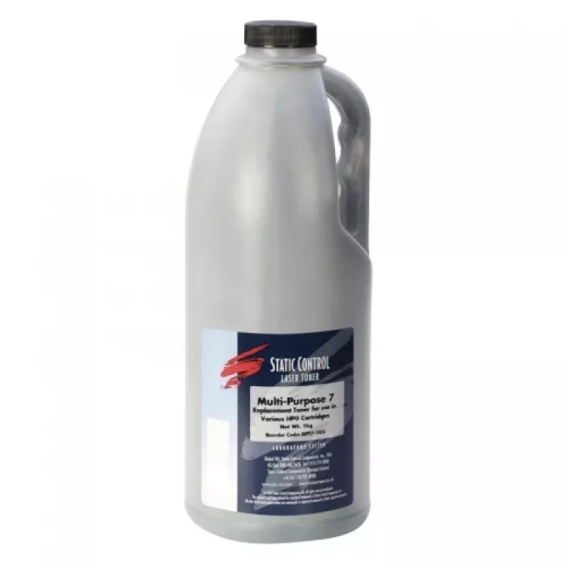 Tonerio milteliai Static Control, skirti HP CB435/285/278/436, juodi, 1 kg, papildymui