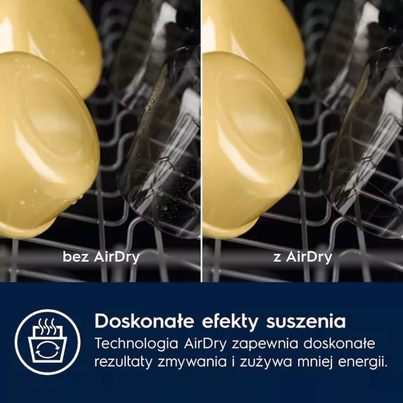 Įmontuojama indaplovė ELECTROLUX EEC87400W, 13 komplektų, 44 dB