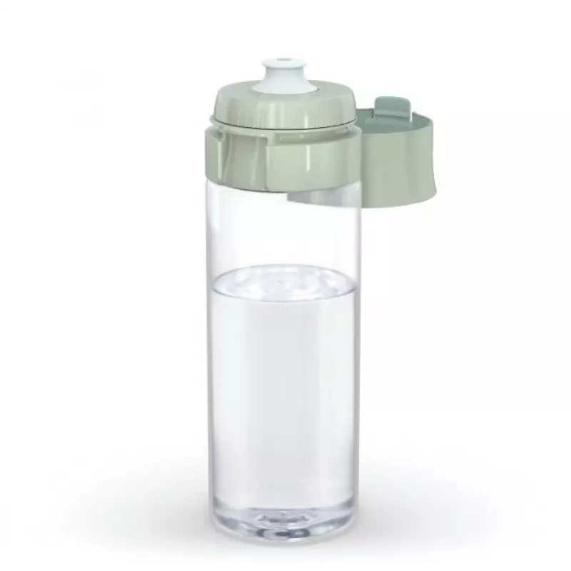 Filtravimo butelis BRITA Vital pastelinis žalias 600 ml su 5 MicroDisc filtrų diskais (BRITA 1059295)