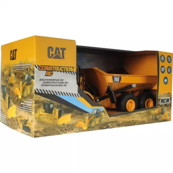 CAT 745 šarnyrinis sunkvežimis 1:24 RC pradedančiajam funkcinis modelis (37025004)