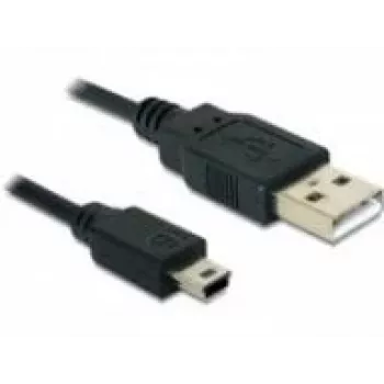 USB laidas DeLOCK USB 2.0-A / USB mini-B 5 kontaktų 0,70 m