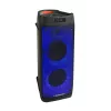 System audio PLL FM USB/SD/BT 2xKaraoke FULL LED PartyBox