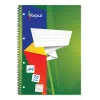 Spiralinis sąsiuvinis Forpus, A4/70, linijomis, minkšti viršeliai 0722-022