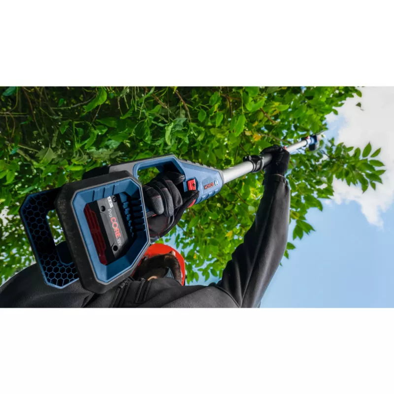 Bosch GHE 18V-50 TP baterija, juoda, mėlyna, raudona, nerūdijantis plienas