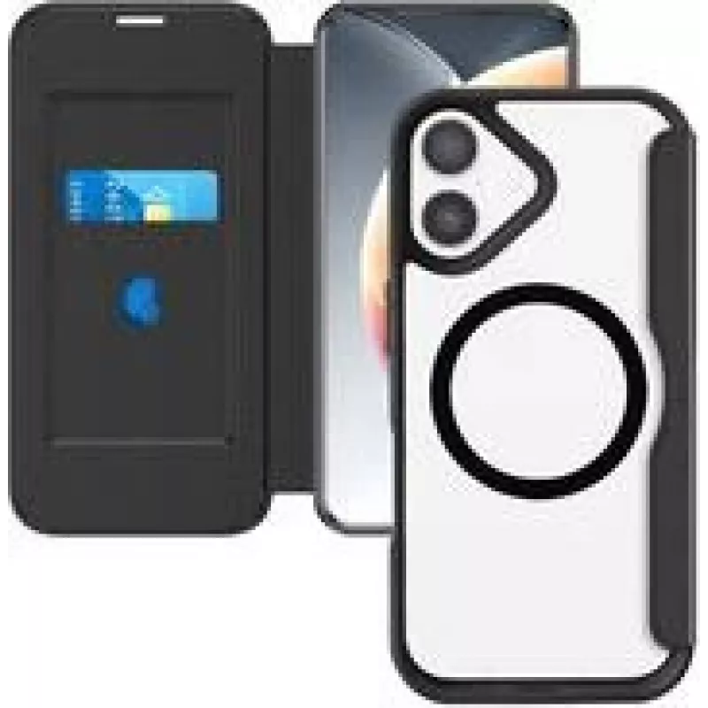 4smarts Urban Pro Flipcase Apple iPhone 17 Qi2 ready juodas (541775)
