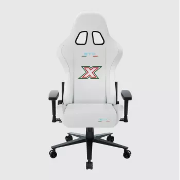 Onex | Žaidimų kėdė | STC X Hardcore | Balta